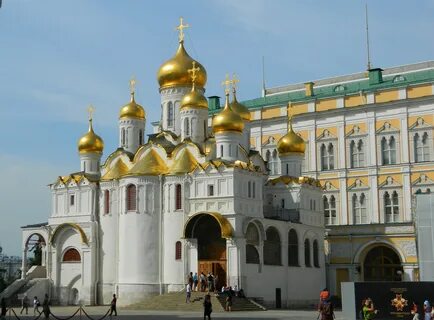 Благовещенском соборе москвы