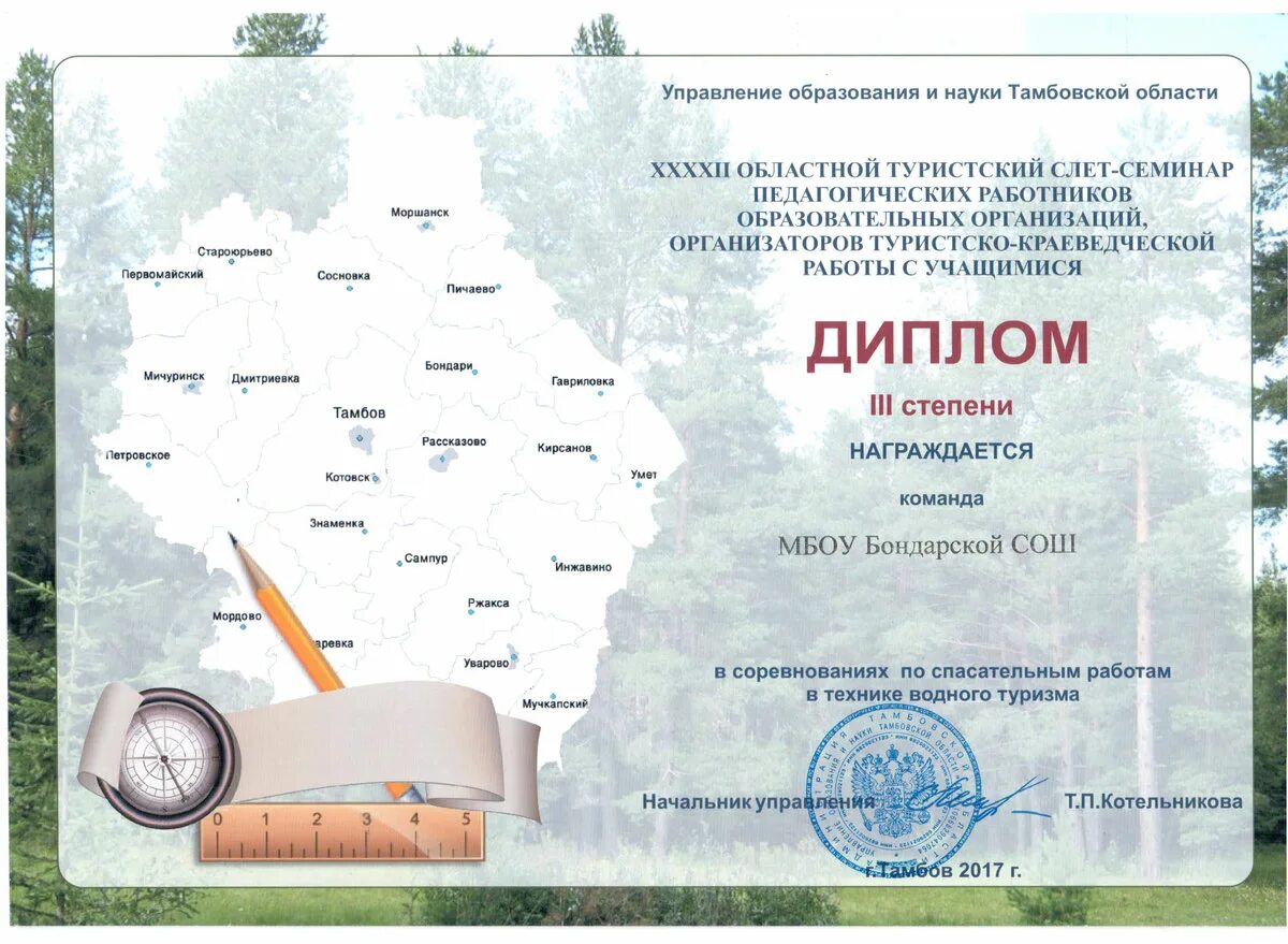 Школа туризма программа