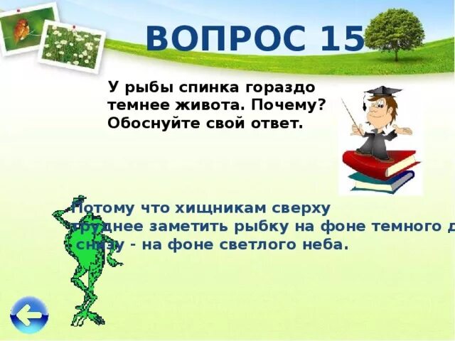 Гораздо темнее. Гораздо темнее. Гораздо темнее. Почему у рыбы спинка темнее живота. Гораздо темнее.