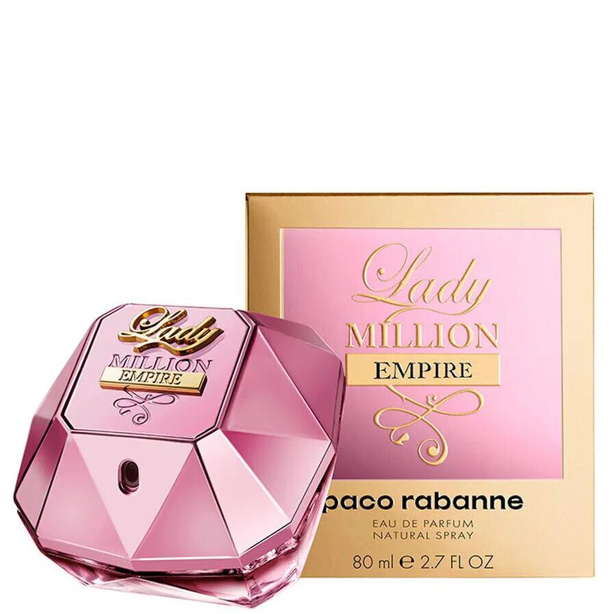 Духи Paco Rabanne Lady million. Пако Рабан духи женские леди миллион. PR Lady million Empire EDP 30ml. Туалетная вода Пако Рабан женская леди миллион.