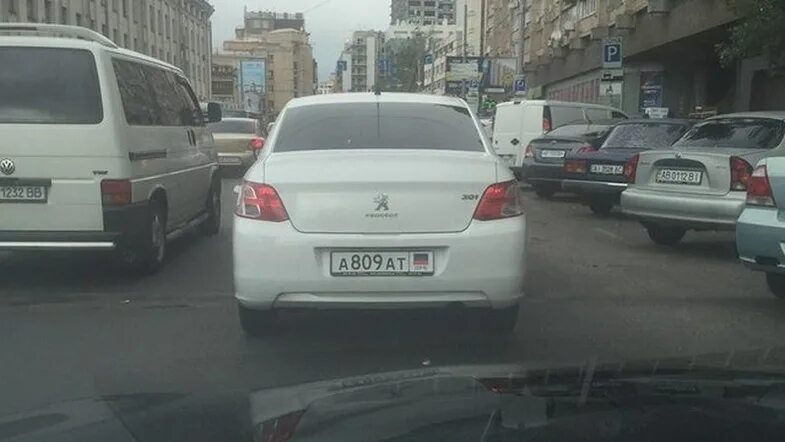 Получение автомобильных номеров в "ДНР" (временная регистрация) - Volkswagen Pas