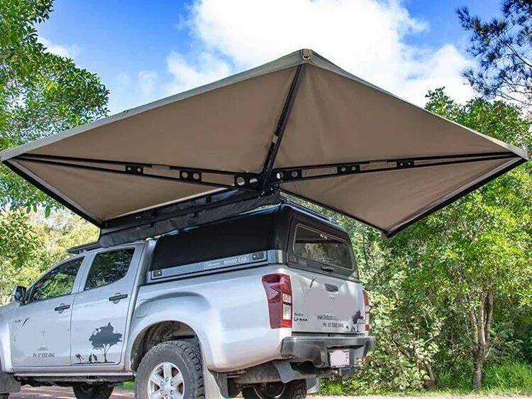 Тент max. 270 xt max awning. козырёк от солнца для автомобиля. тент для range rover. cvt awning.