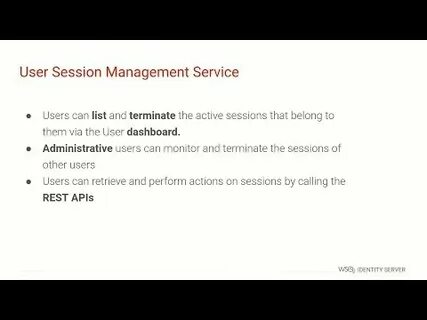 Session user