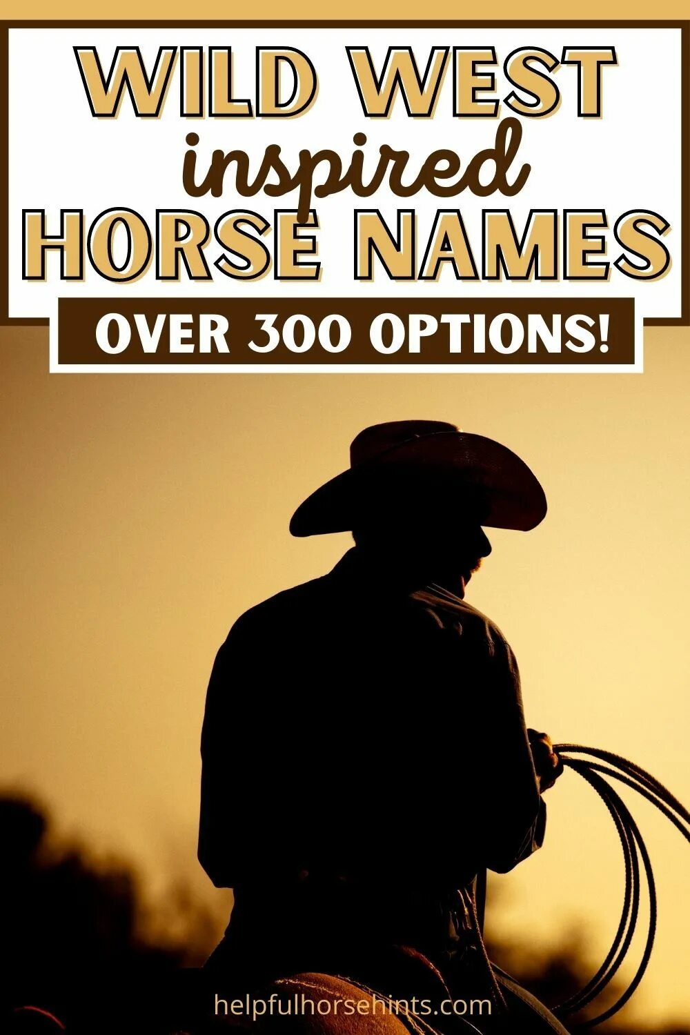 West name. Western names.