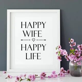 Happy wife