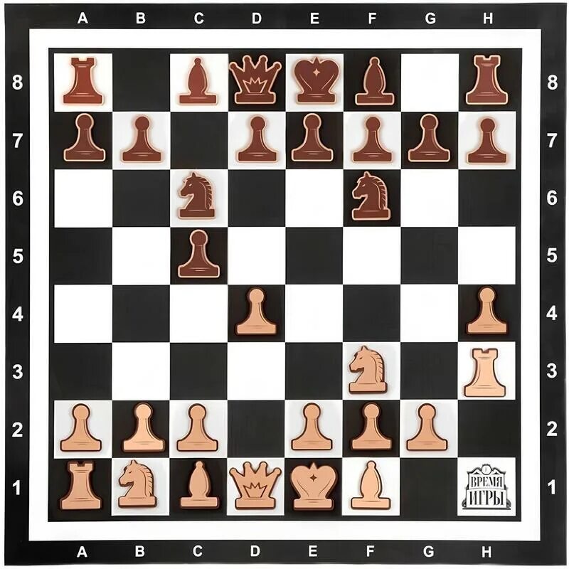 Top view chessboard chess game Royalty Free Vector Image