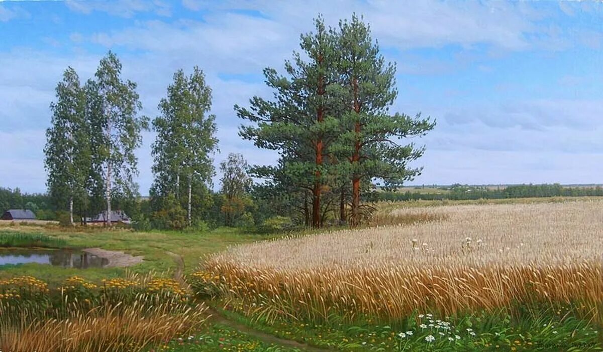 Калужские и тульские перелески. Зорюков художник деревня. Зорюков художник Киров. Лето художник Зорюков.