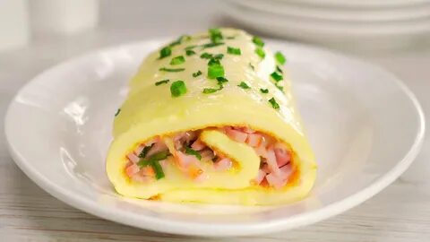 Рецепт рулетики из яиц и сыра