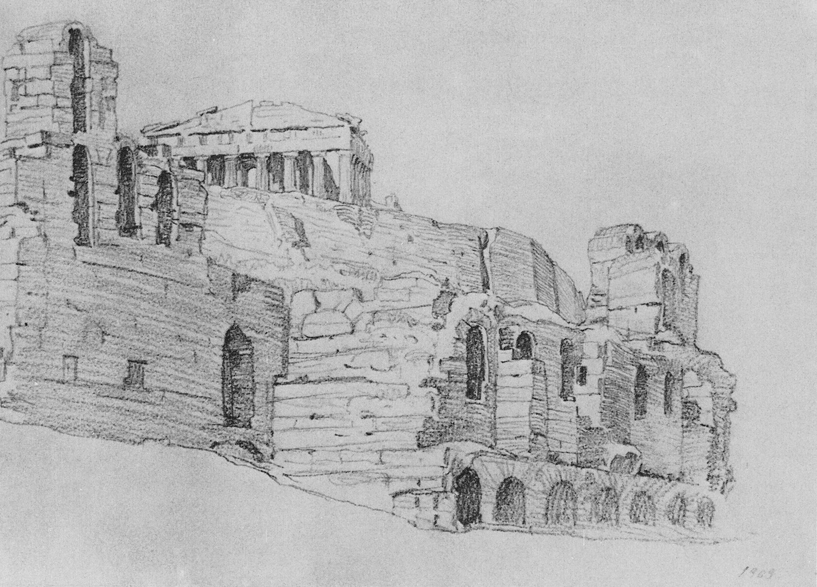 Рисунки разрушенных