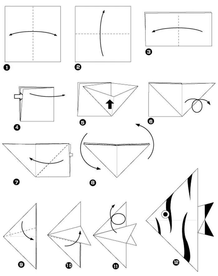 Сделать схему оригами. Рыбка из бумаги оригами простая схема для детей. Схема оригами рыба для детей из бумаги простая. Рыбка оригами из бумаги пошагово. Рыбка из бумаги оригами простая схема для детей 4-5.