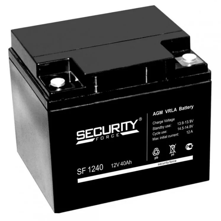 Аккумулятор св. Security Force 12v 40ah SF 1240. Аккумуляторная батарея Security Force SF 1217. SF 1240 аккумулятор 40ач 12в. Аккумулятор Security Force SF 1240.