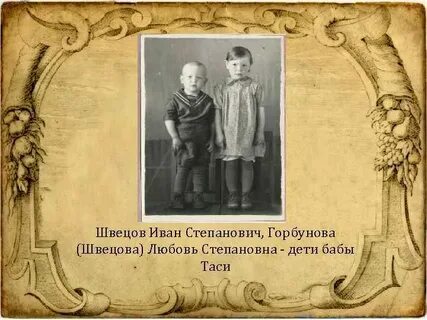 Семья швецовых