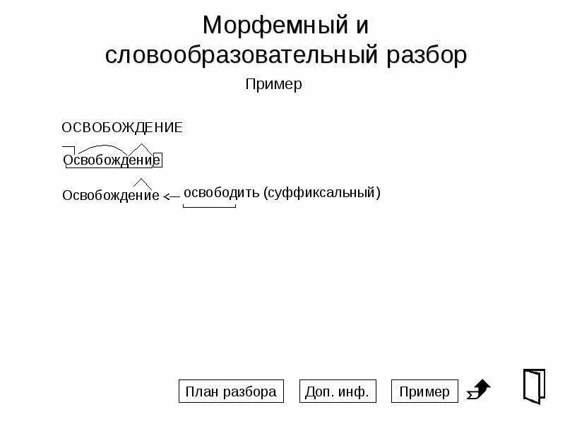 Морфемный и словообразовательный разбор слова пример. Морфемный и словообразовательный разбор слова план разбора. Морфологический и словообразовательный разбор. Морфемный м словообразовательный разбор.