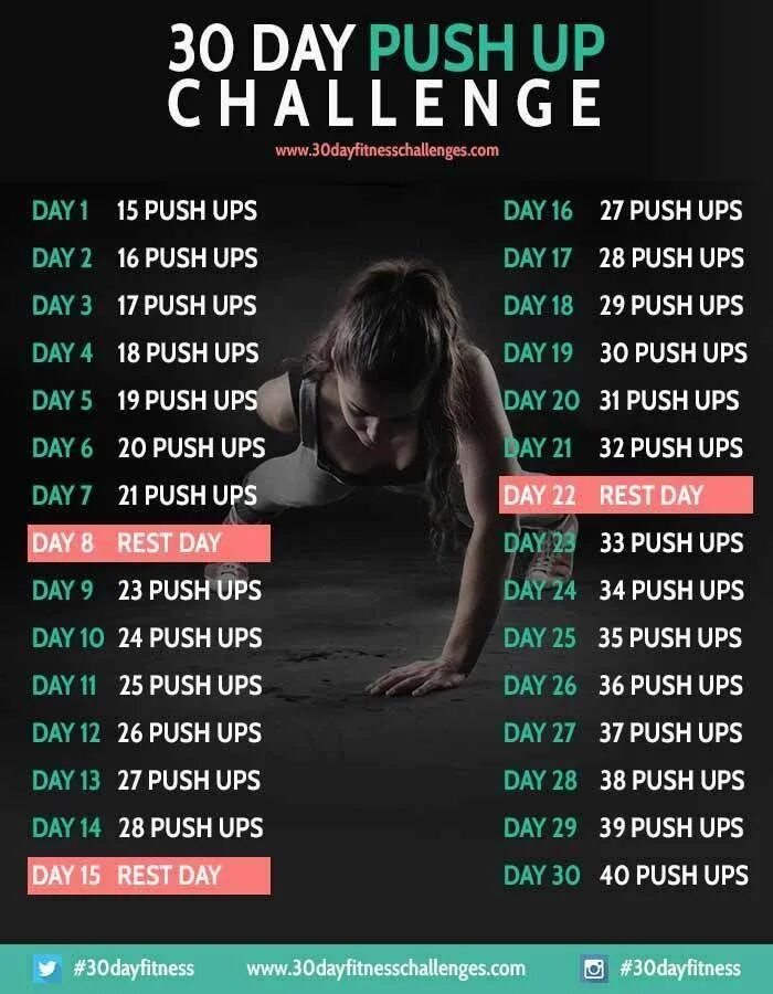 May 30 day. 30 Day Push up Challenge. 30 Day Challenge Workout. ЧЕЛЛЕНДЖ отжимания 30 дней. План отжиманий на 30 дней.
