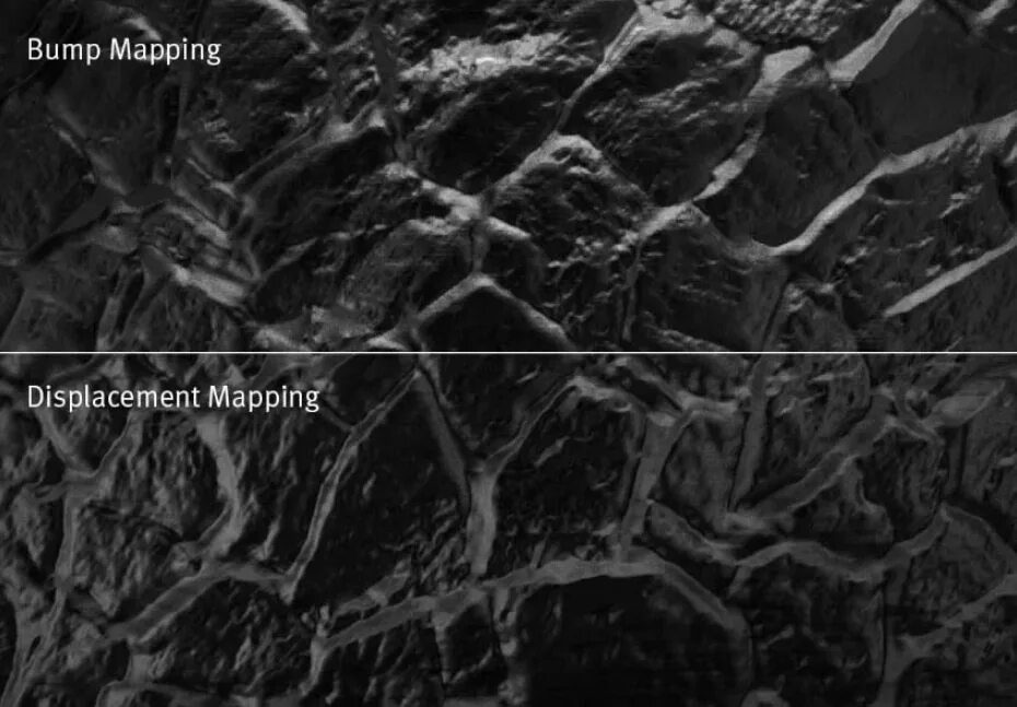 Bump mapping. Рельефное текстурирование normal mapping. бамп (bump) и дисплейсмент (displacement). displacement map terrain горы. текстура камень displacement.