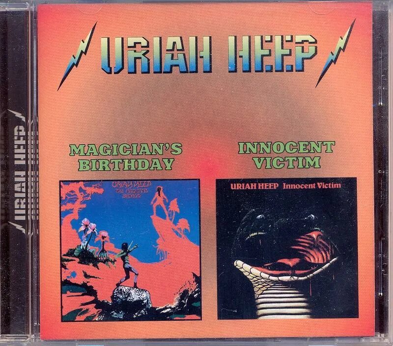 The magician s birthday. Uriah Heep the Magician's Birthday 1972. Uriah Heep the Magicians Birthday 1972 обложка. Компакт диск Uriah Heep the Magician's Birthday. Uriah Heep innocent victim 1977.