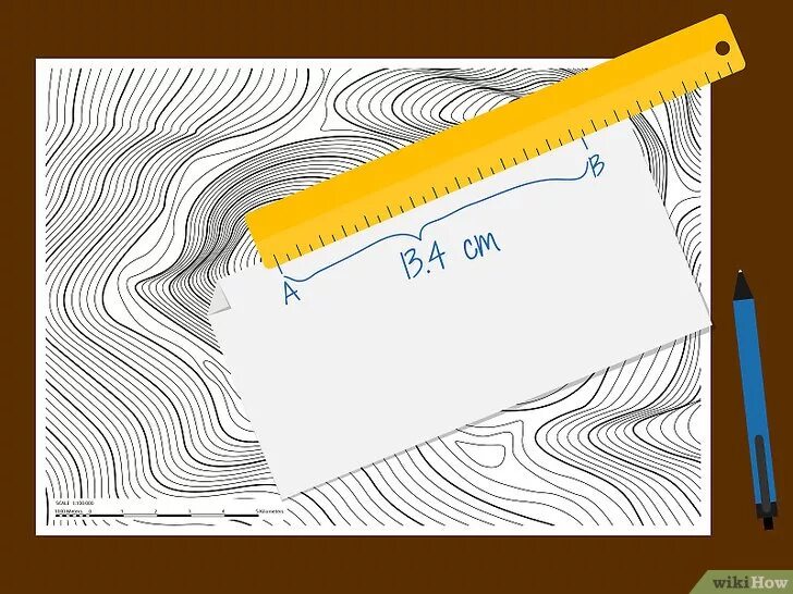 Замер бумаги линейкой. Straight line. Distance measuring. Листы бумаги как измеряются. Линейка для измерения расстояний по топографической карте