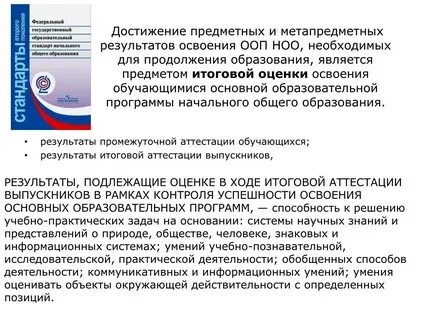 Контроль результатов освоения обучающимися основной образовательной программы