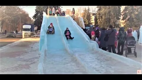 Большая горка видео