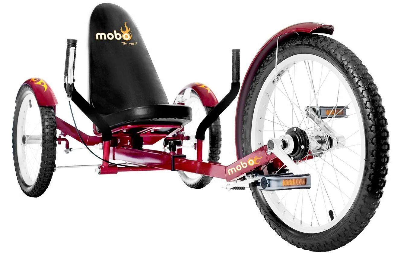 Трайк байк велосипеды. Трехколесный круизер Mobo Tricycle. Tricycle Recumbent Trike Bike трехколесный. Трехколесный лежачий велотрайк. Трицикл Тритон 1.