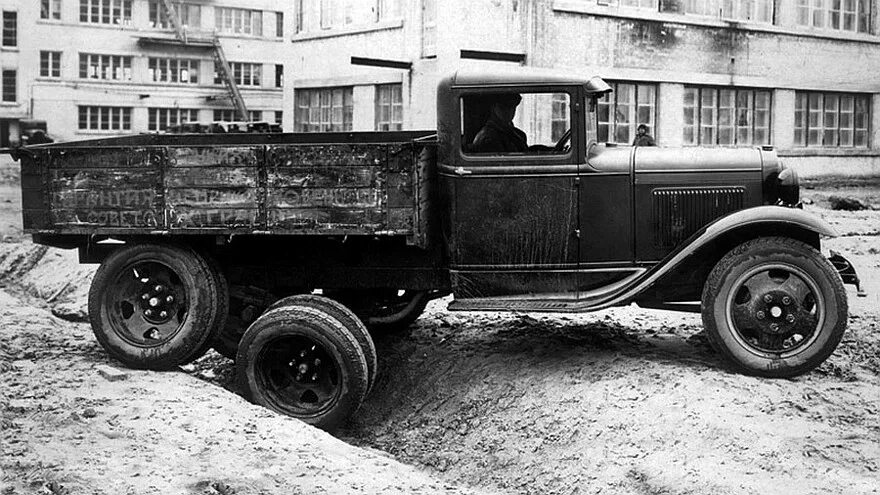 Экспедиция в зону: в поисках трехоски ГАЗ-ААА - ГАЗ АА, 3,3 л, 1938 года путешес