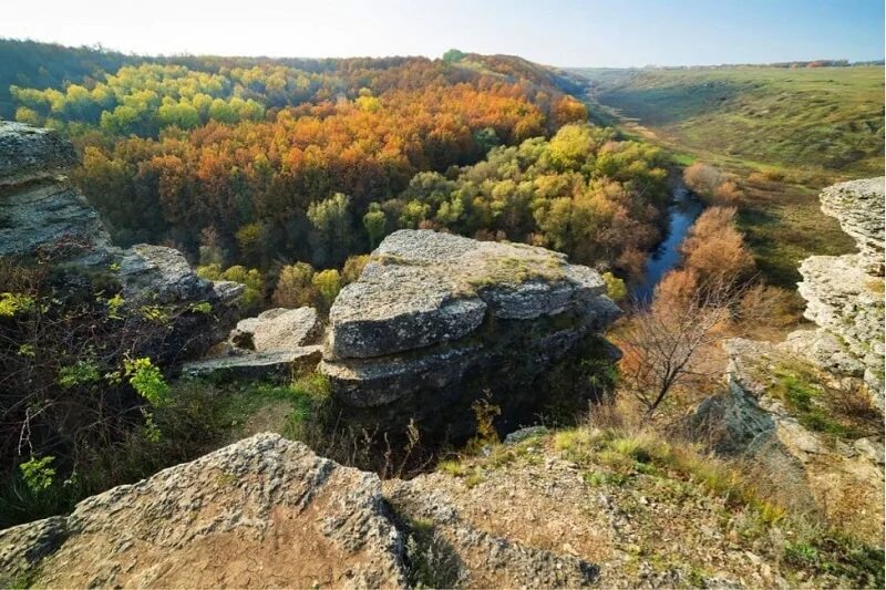 Воргольские скалы в Липецкой области в Ельце на карте: фото, как проехать из Вор