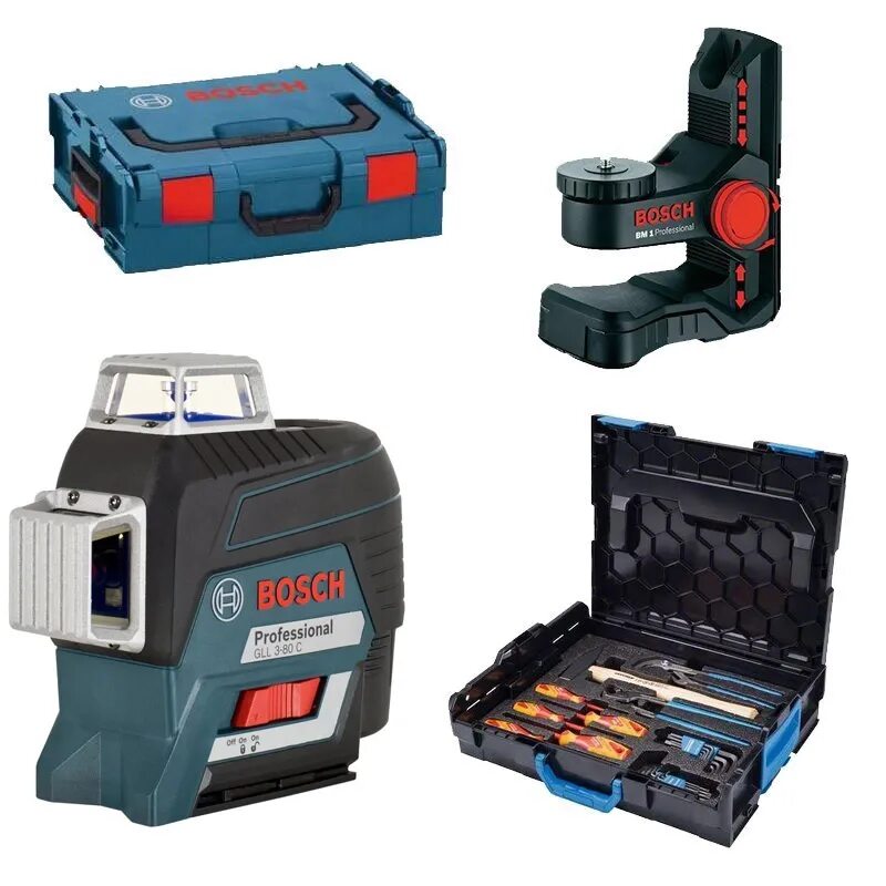 Лазерный уровень бош 3. Лазерный уровень bosch gll 3-80 c+bm 1+gedore. лазерный уровень bosch gll 3-80p. лазерный уровень bosch gll 3-80 cg+bm 1+gsr12v (0.615.994.0l3. лазерный уровень bosch gll 3-80 + кейс.