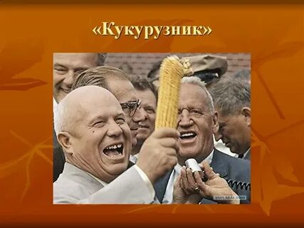Хрущев и кукуруза