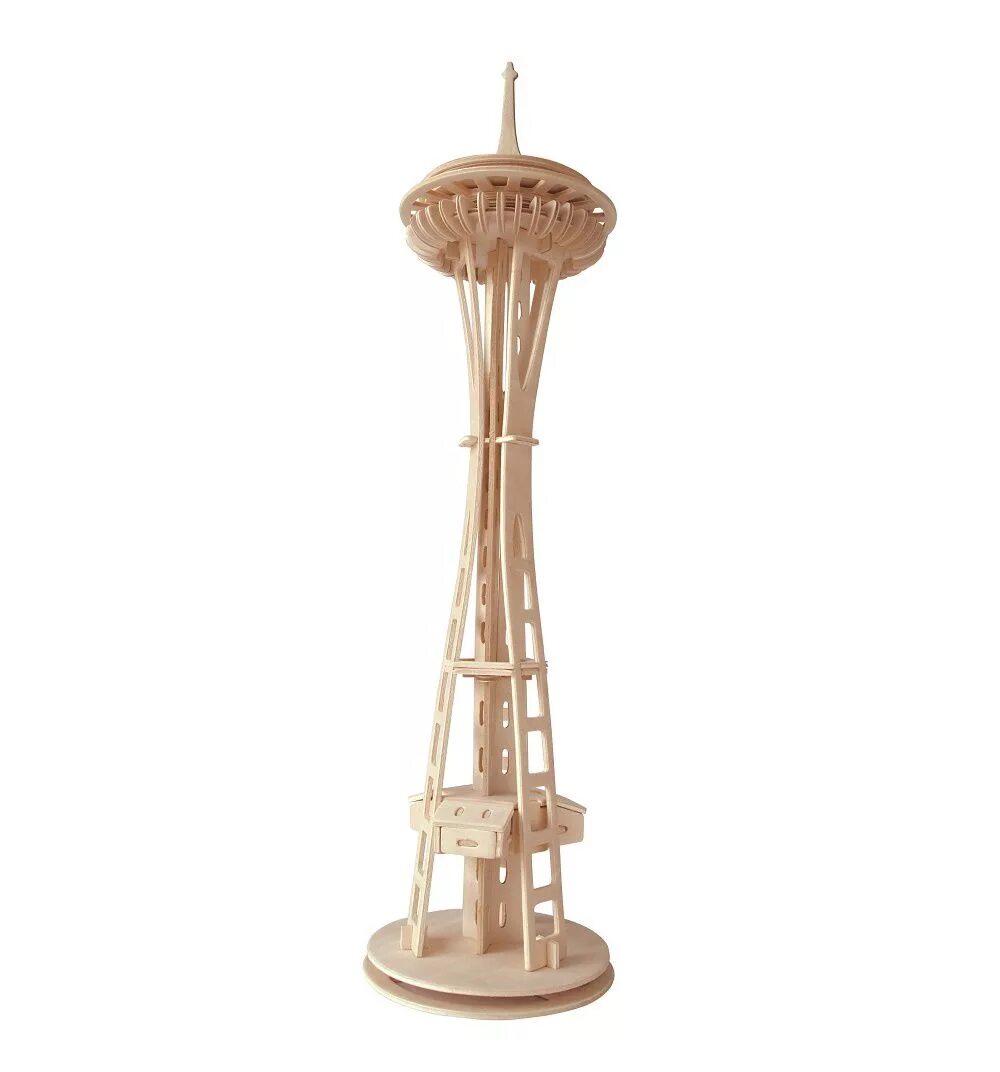 Tower toys. Сборная модель чудо-дерево башня Спейс-Нидл. P180 башня Спейс-Нидл. Спейс Нидл деревянный. Сборная модель мир деревянных игрушек Сиднейская башня.