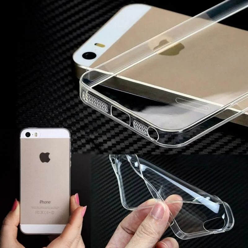 Чехол для iphone 6 se. Прозрачный чехол на iphone iphone 5s. Ультратонкий ТПУ чехол Crystal. Чехол на iphone 6s Plus 0.3mm Bronka