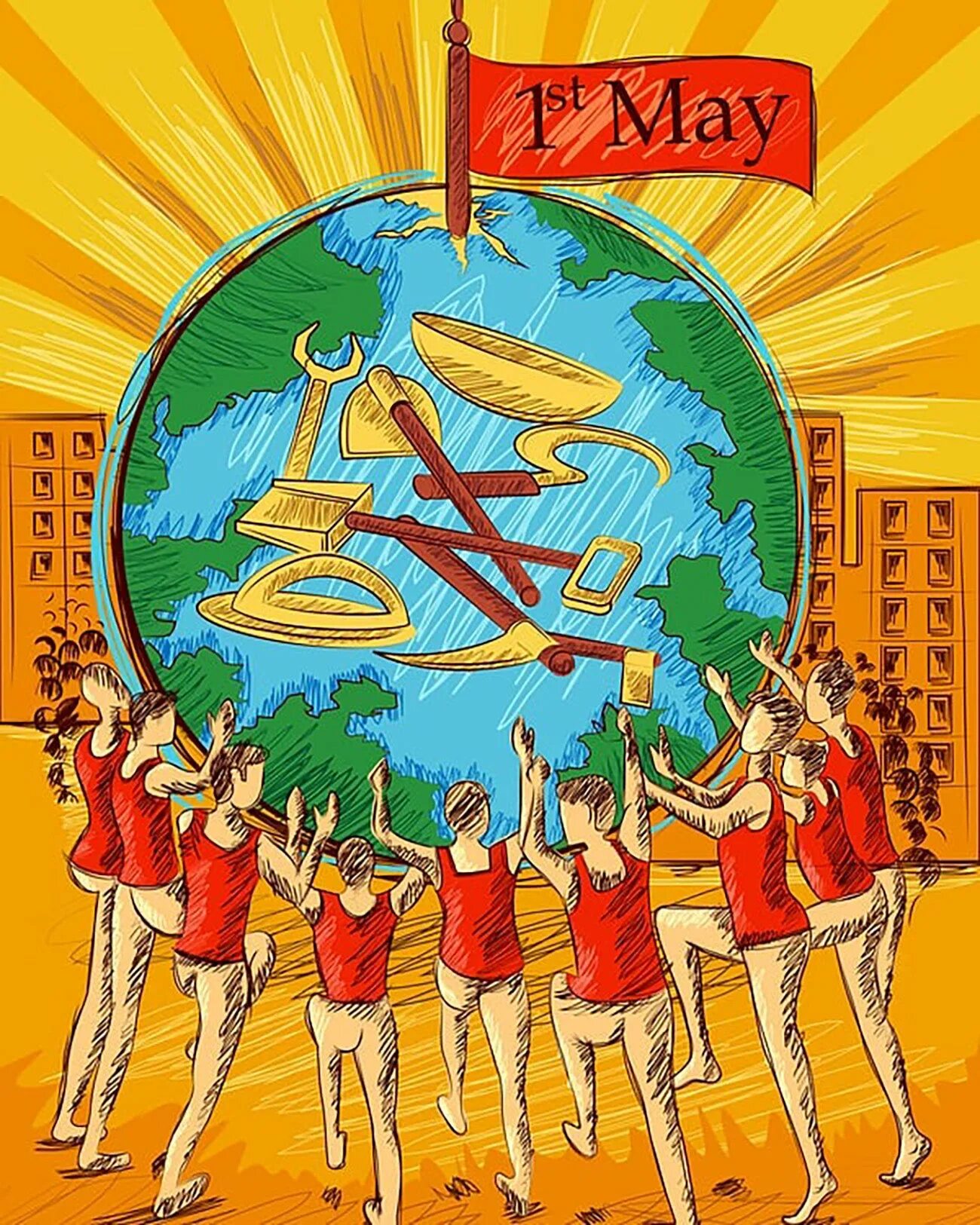 Happy may day. 1 Мая плакат. International Labor Day. Happy Labor Day 1 May. International Labour Day 1 May.