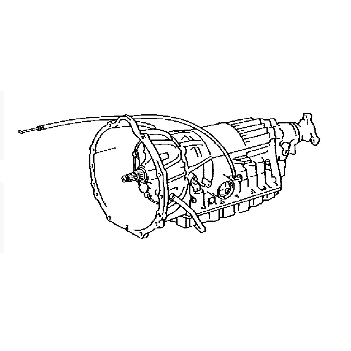 Ls управление. АКПП 30-41le. АКПП 30-41le 1uz-Fe. Хвостовик АКПП 30-40 4wd. АКПП 30-41.