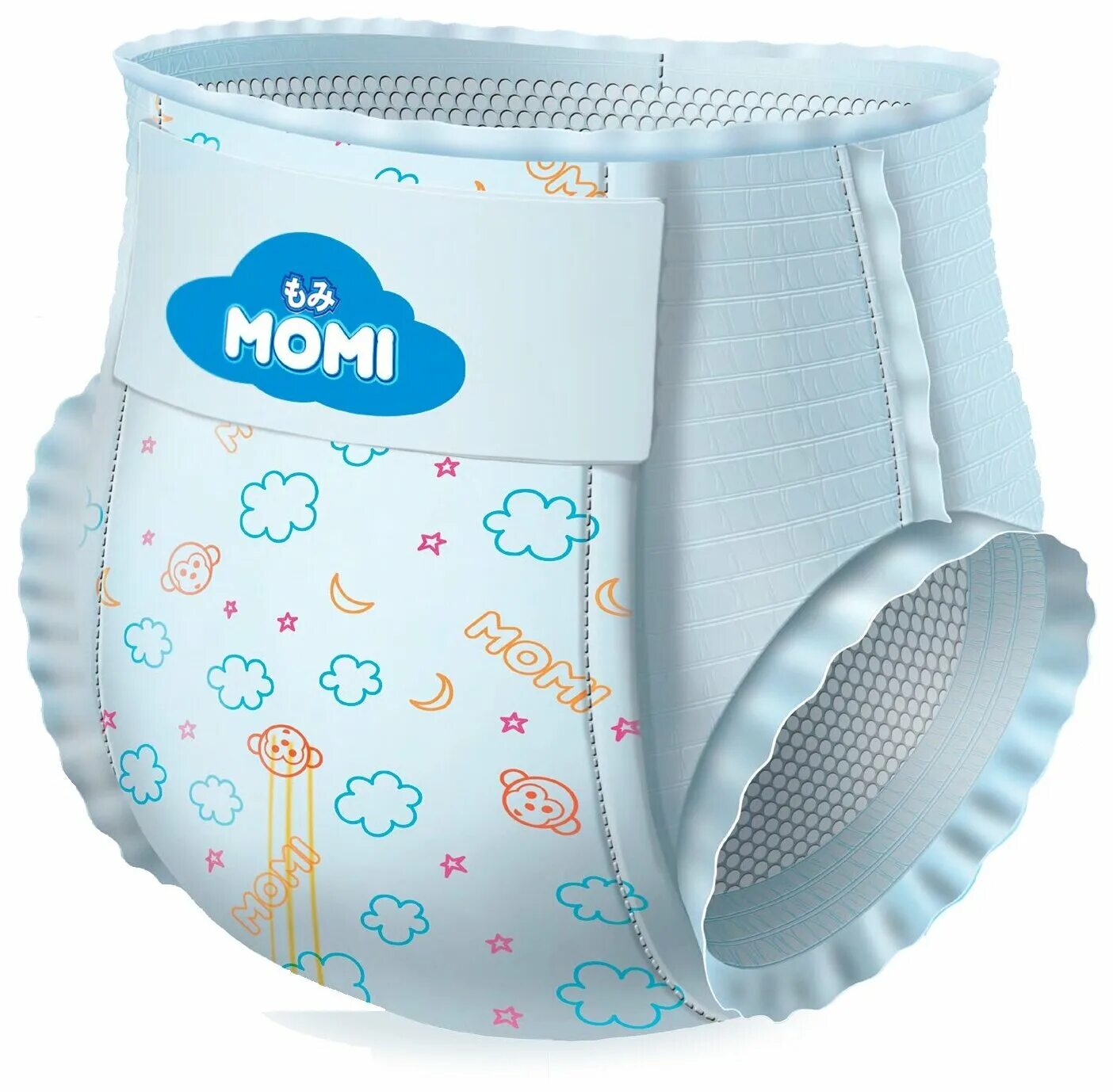 Трусы подгузники xl. Подгузники Momi 44 шт.