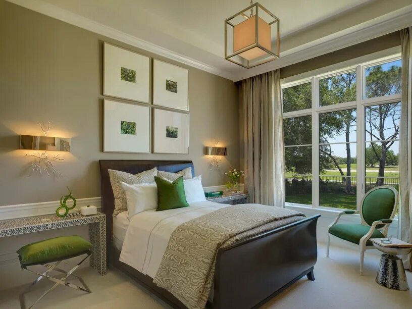 Bedroom Green bedroom walls, Sage green bedroom, Green bedroom decor
