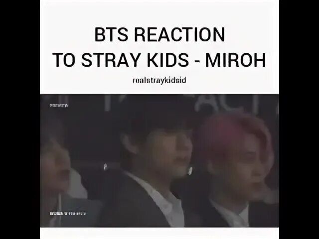 Реакция stray kids на т и