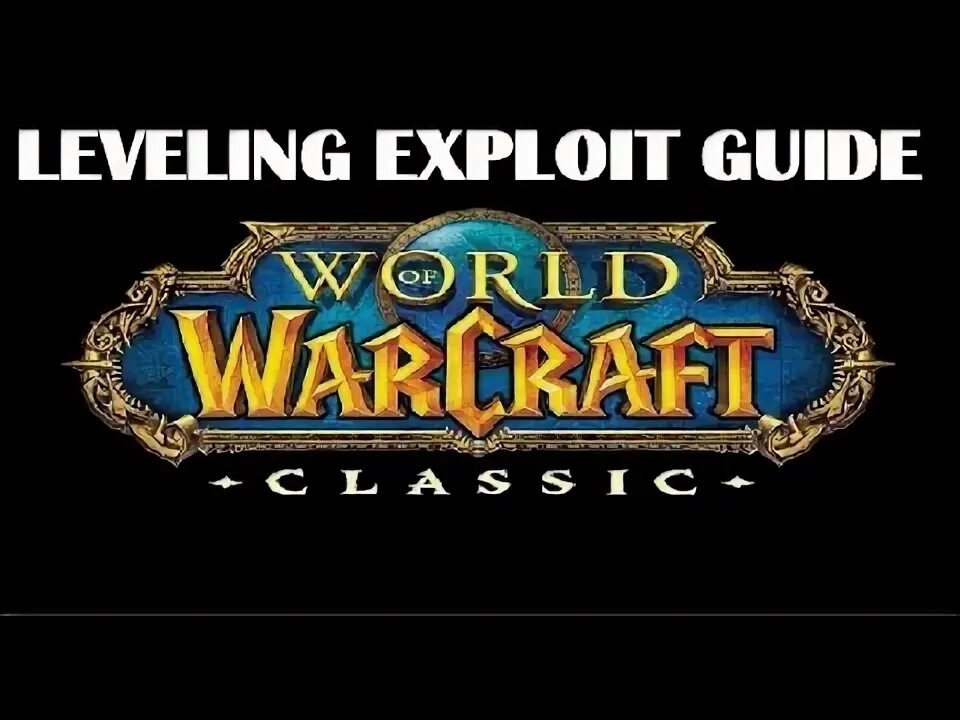 Classic leveling guide