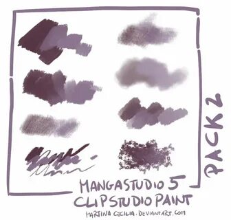 Clip studio paint кисти