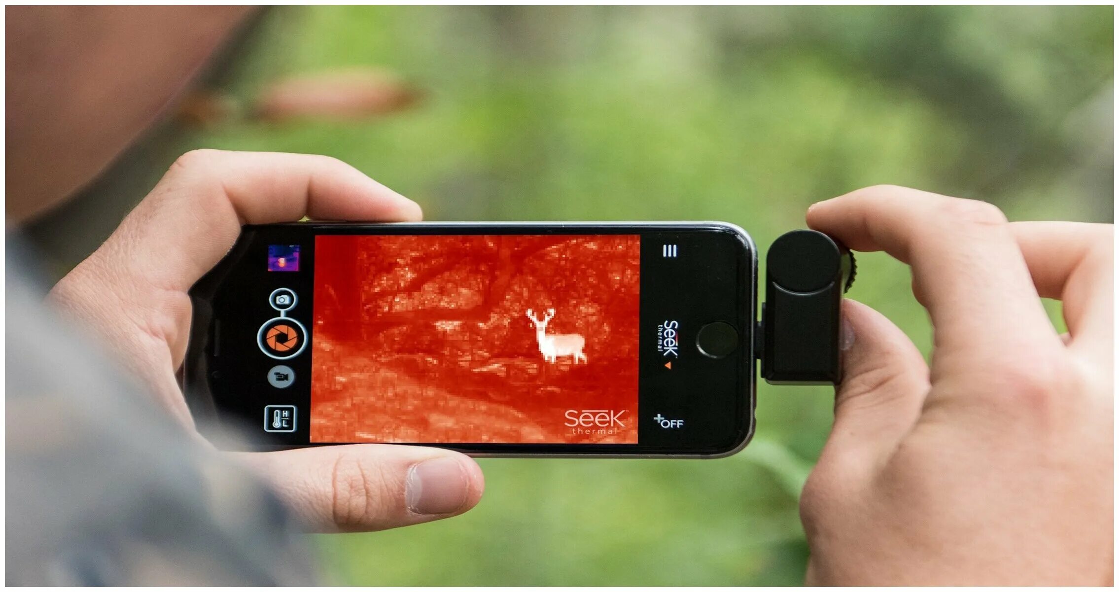 тепловизор сеек термал про. тепловизор для iphone. Seek compact pro. тепловизор для смартфона обзор. тепловизор flir one pro.