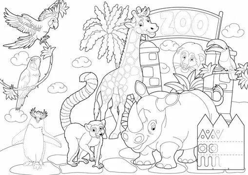 tiere im zoo ausmalbilder frisch bauernhof malvorlagen kostenlos zum ausdrucken 