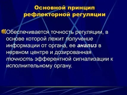Какие системы выполняют регуляторную функцию