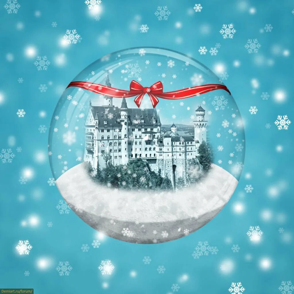 Стеклянный шар книга. Пейзаж в стеклянном шаре. Шар со снегом дом. Стеклянный шар со снегом замок рисунок. Новогодний стеклянный шар заставка на айфон.