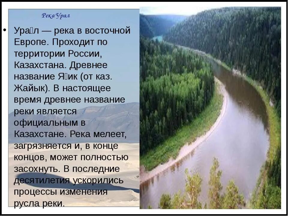 В какую сторону течет река урал. Река Урал доклад. Уральские реки доклад. Описание реки Урал. Краткое описание реки Урал.