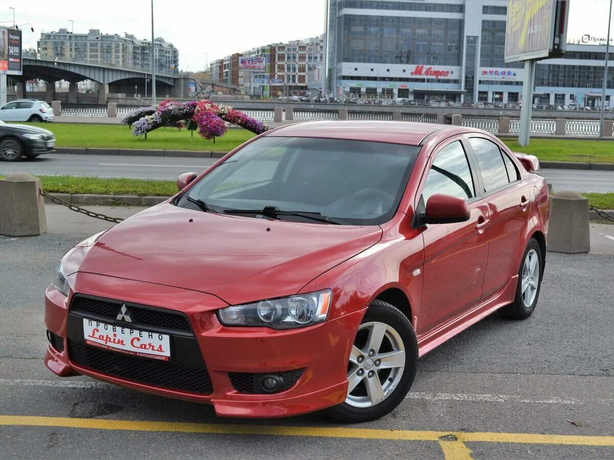 Купить мицубиси 2007. Митсубиси Лансер 10. Митсубиси Лансер 10 красный. Mitsubishi Lancer 2008. Митсубиши ланцер 10 красный.