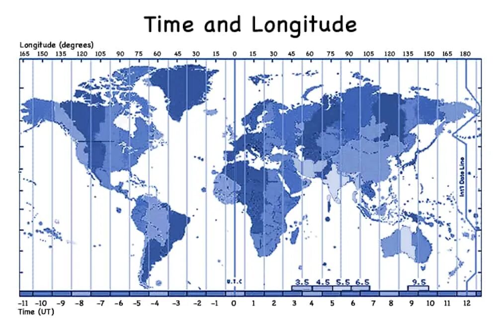 World time com. Часовые пояса. Мировое время на карте.