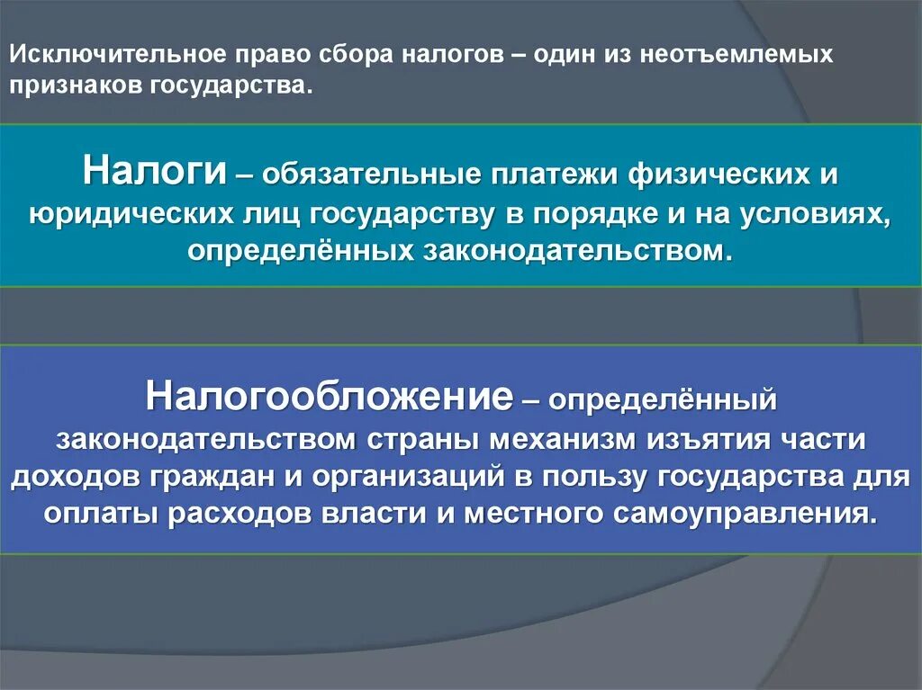 Территорию право сбора налогов. Налогообложение это определённый законодательством механизм. Признаки государства налоги. Налогообложение это определенный законодательный механизм. Налоговые сборы признак государства.