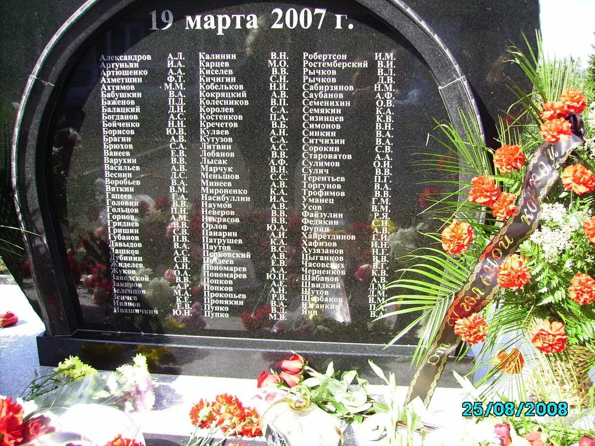 Список погибших на 26.03 2024. Взрыв на шахте Ульяновская 2007. Взрыв на шахте Ульяновская.