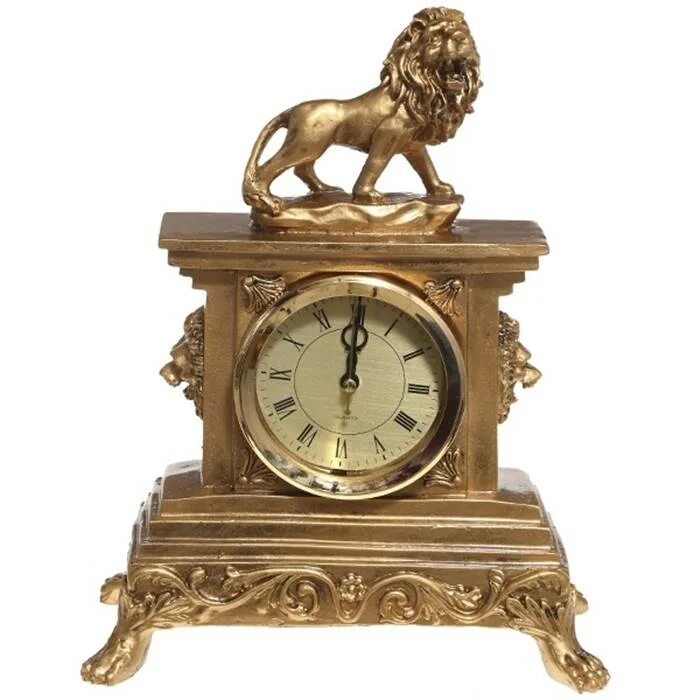 Часы каминные Лев 59107. Часы каминные "Лев". Часы со львом настольные. Часы настольные декоративные. Часы настольные 6507