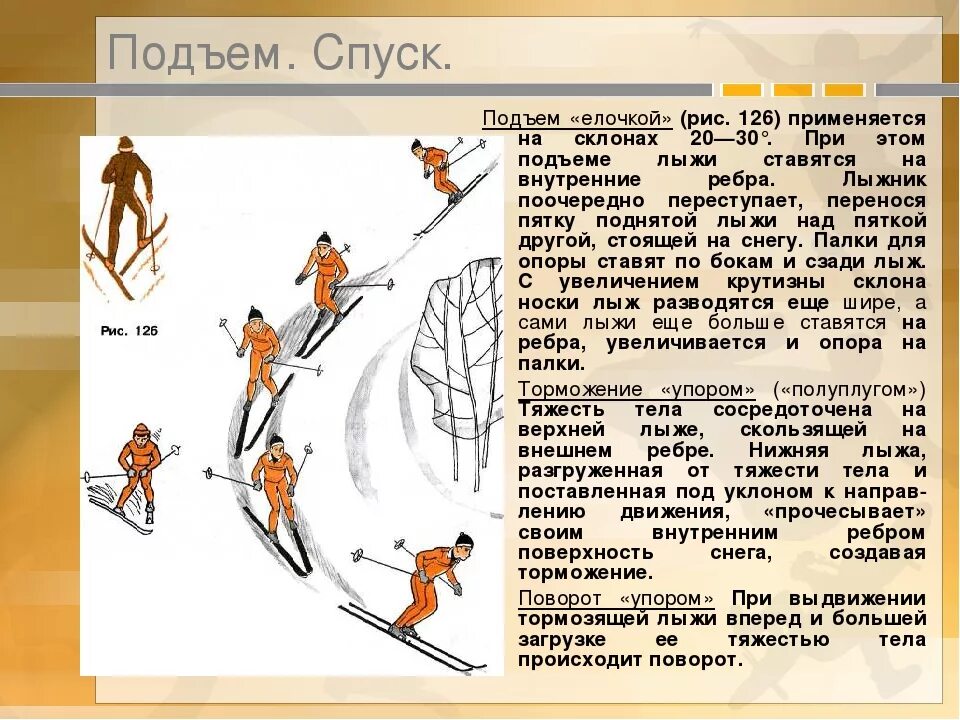 3 2 1 подъем. Техника спусков и подъёмов на лыжах. Спуски и подъемы на лыжах. Техника спуска со склона на лыжах. Подъемы спуски с небольших склонов.