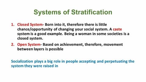 Closed system