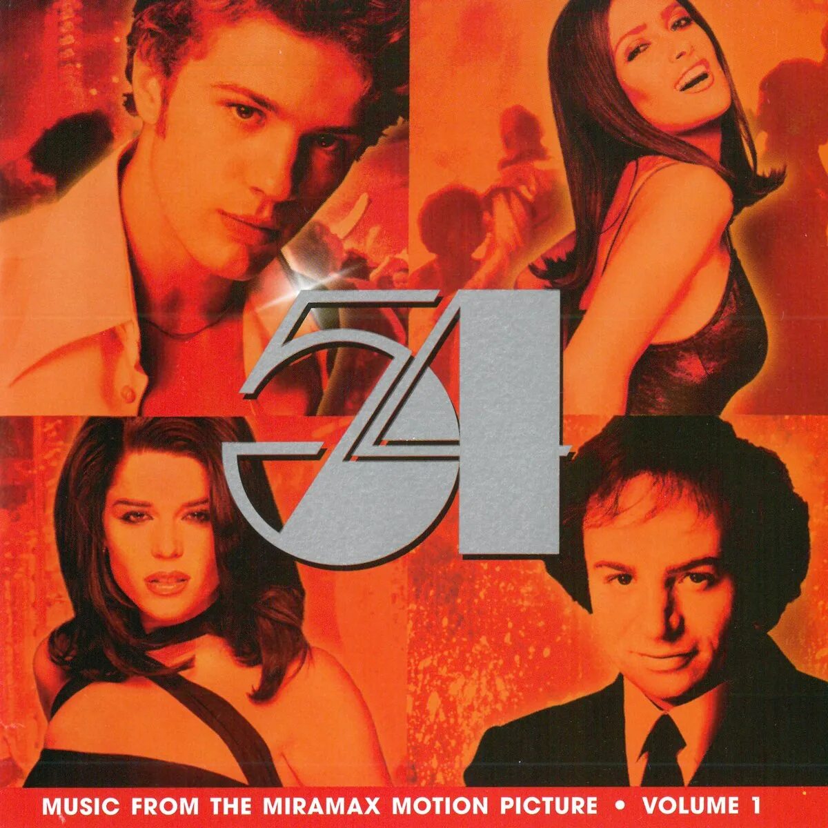 Студия 54 (1998). Music from the Motion picture. Постер "студия 54", 1998 г..